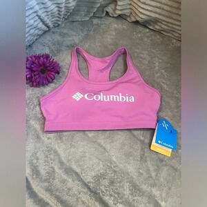 Columbia Sports Bra Pink Large